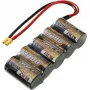 Reely NiMH akku 6 V 3700 mAh 5x Sub-C Side-by-Side XT30 (RE-7853241)