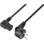 Sygonix SY-5243884 Schuko - IEC C13 virtakaapeli 5 m musta