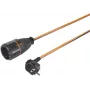 Sygonix SY-5597568 jatkojohto 16 A musta, oranssi 5 m lukittava