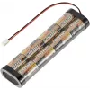 Reely NiMH lähetinakku 9,6V 2400mAh 8-kennoinen Sub-C stick Futaba RE-7851444
