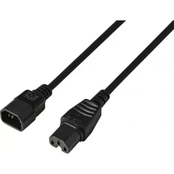 Sygonix SY-7154356 virtakaapeli CEE 7/7 - IEC C13 1,8 m musta