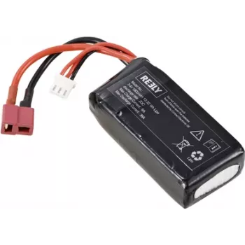 Reely LiPo akku 7,4V 1800mAh 2S 25C T-liitin (RE-8705352)