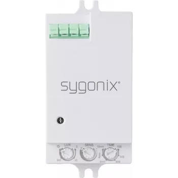 Sygonix SY-6879924 katto-/seinä-PIR-läsnäolotunnistin, 180°/360°, rele, valkoinen