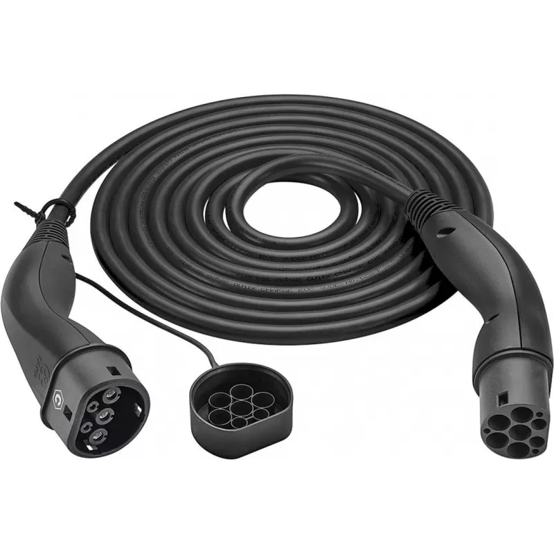 LAPP MOBILITY HELIX® Type 2 latauskaapeli, 7,4 kW, 5 m, musta 61794