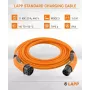 LAPP Type 2 EV-latauskaapeli 11 kW 3m oranssi 75743
