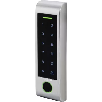 Sygonix SY-6121662 sormenjälki-RFID-kulunvalvontajärjestelmä IP66 pinta-asennus kosketusnäyttö 12-18V DC
