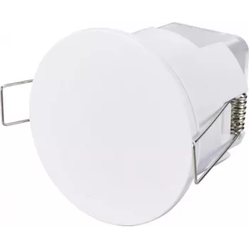 Sygonix SY-6683268 kattoon upotettava 360° PIR-läsnäolotunnistin rele valkoinen IP54