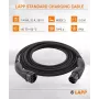 LAPP MOBILITY tyyppi 2 EV-latauskaapeli, 7,4 kW, 5 m, musta (61780)