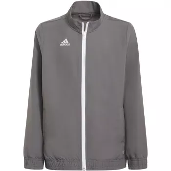 adidas Entrada 22 esittelytakki harmaa neljä nuoret 116 H57539