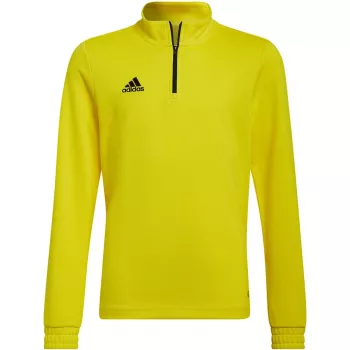 adidas Entrada 22 harjoitustakki lasten collegepusero keltainen HI2133 128 cm