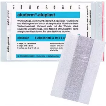 SÖHNGEN aluderm®-aluplast joustava haavalaastarirulla, 6 cm x 1 m, steriili, yksittäin sinetöidyt osat