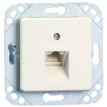 METZ Connect UPk uppoasennettava liitäntäyksikkö, yleisliitäntärasia, IAE-malli, 2x RJ45, ruuviliittimet RJ45 Mini-liitin (130040111-I)