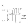 METZ CONNECT 11051025 tehonrelemoduuli 24 V DC, 1 CO, 16 A, DIN-kisko, musta/oranssi