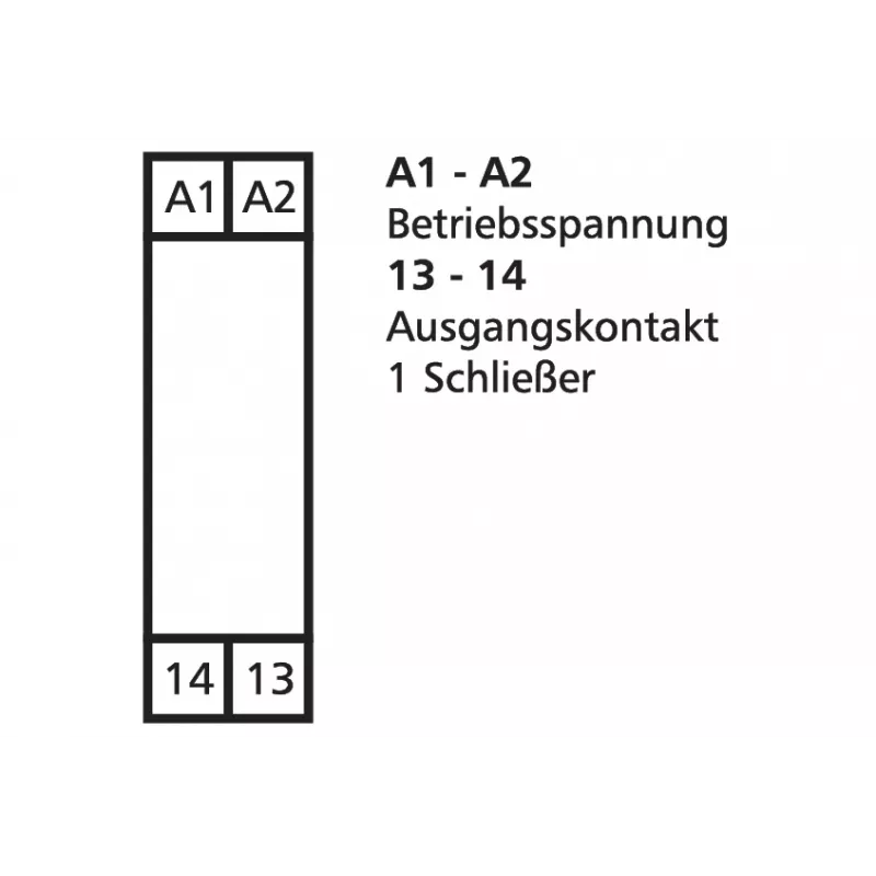 METZ CONNECT KRA-M4/1 relemoduuli, 230 V AC käämi, 1 CO kosketin, valkoinen 11061305
