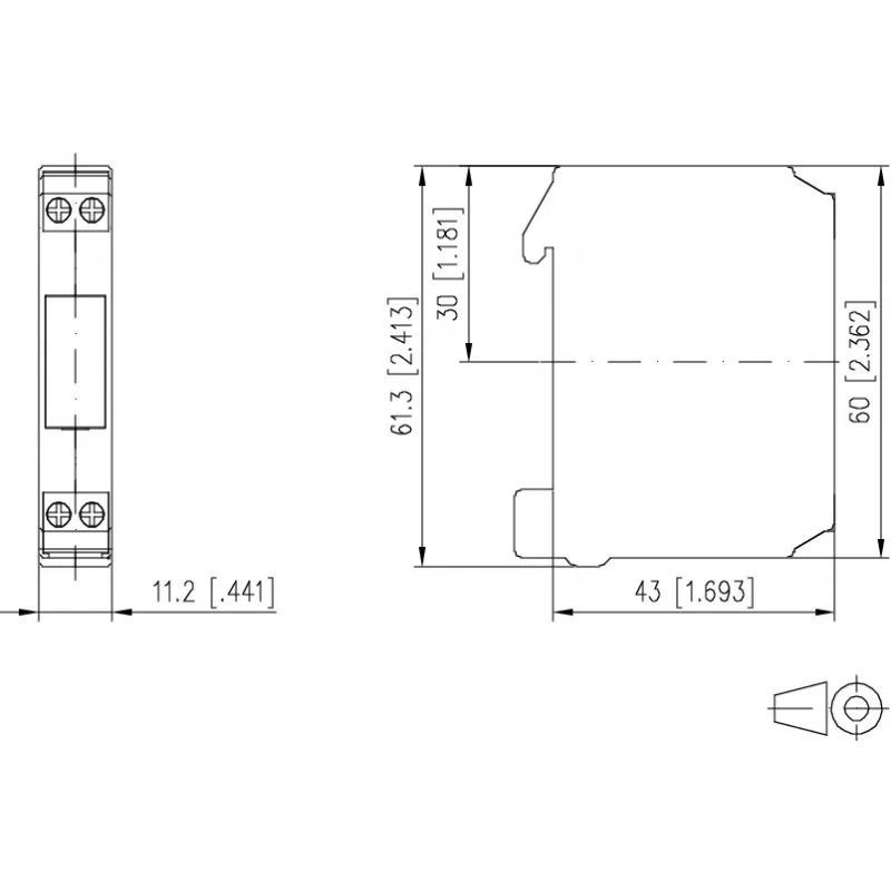 METZ CONNECT optoerotin-triac-moduuli KRE-M4/1AC2 1106312518