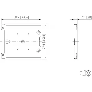 METZ BTR 130861-MSK-E kuitujatkosten laajennussarja modulaariseen AP-koteloon