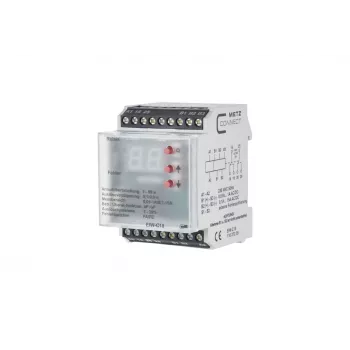 METZ CONNECT EIW-C18 teollisuuspistorasia, Schuko, DIN-kisko, 230 V, 8 A, valkoinen 11027205