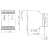 METZ CONNECT EIW-C18 teollisuuspistorasia, Schuko, DIN-kisko, 230 V, 8 A, valkoinen 11027205
