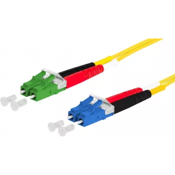 METZ CONNECT OpDAT 151P1JOJA20E LC-duplex–LC-duplex APC OS2 -patchkaapeli, 2 m