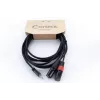 Cordial EY 3 WMM XLR Y-adapterikaapeli 3,5mm TRS plugi - 2x XLR plugi 3m 14872