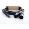 Cordial EY 3 WMM XLR Y-adapterikaapeli 3,5mm TRS plugi - 2x XLR plugi 3m 14872