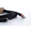 Cordial 14854 3,5mm plugi 2x RCA audio Y-adapterikaapeli 1m musta