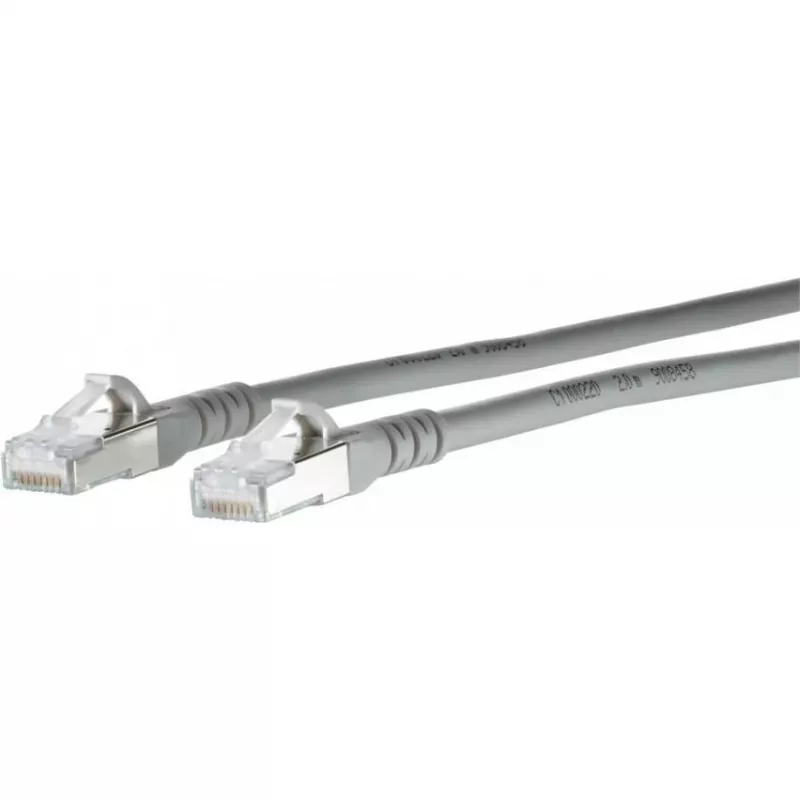 METZ CONNECT 130845C533-E Cat6a S/FTP patchkaapeli, 35 m, harmaa