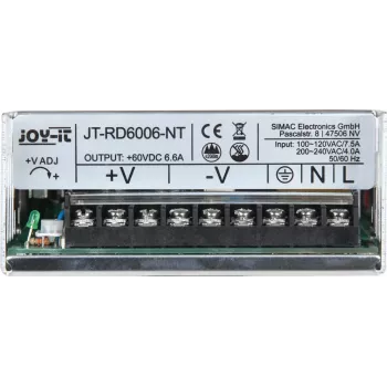 JOY-IT RD6006 NT - suljettu hakkuriteholähde 400W 60V 6,6A jt-rd6006-nt