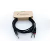 Cordial 14878 audio-Y-adapterikaapeli 6,3 mm stereo-jakki - 2x 6,3 mm mono-jakki 3 m musta