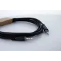 Cordial 14829 3,5 mm jakki audiokaapeli, 1,5 m, musta, PVC-kuori, kierretty pari
