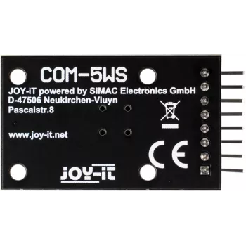 JOY-IT COM-5WS analoginen joystick-moduuli painonapilla