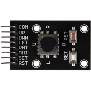 JOY-IT COM-5WS analoginen joystick-moduuli painonapilla