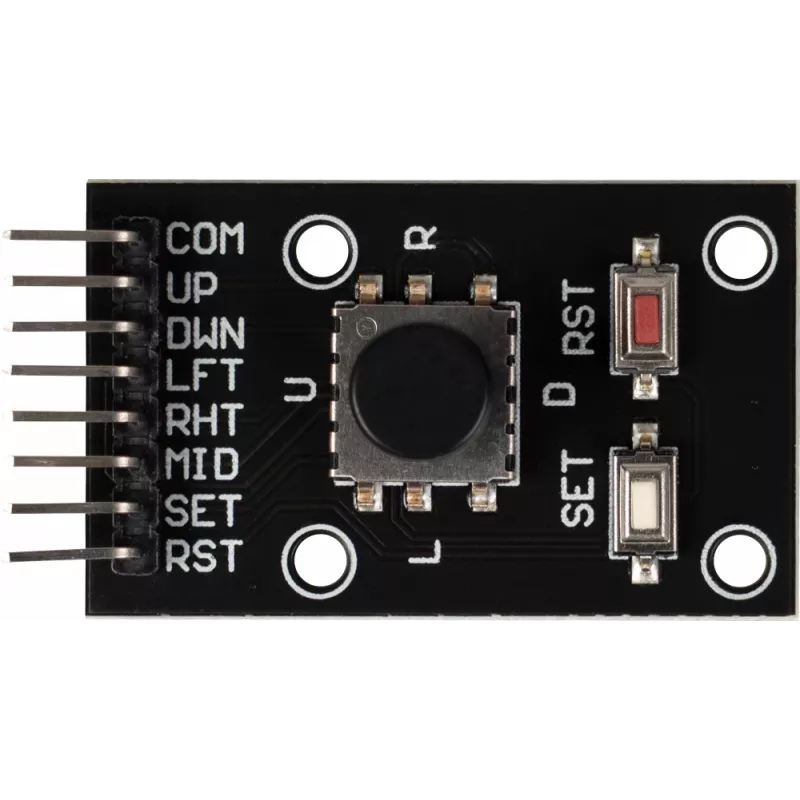 JOY-IT COM-5WS analoginen joystick-moduuli painonapilla