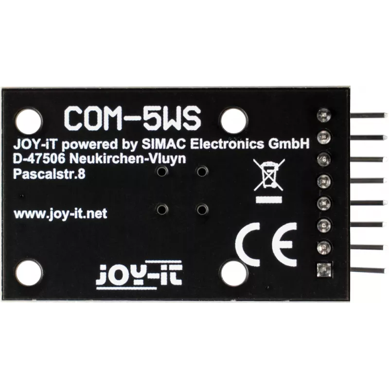 JOY-IT COM-5WS analoginen joystick-moduuli painonapilla