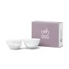 FIFTYEIGHT PRODUCTS T012201 kulhosarja 200 ml hymyilevä & suuteleva valkoinen posliini