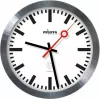 PEWETA radio-ohjattu seinäkello asemakello, 30 cm, alumiini 51.020.325