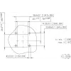 METZ CONNECT 1309413003-E asennussarja C6Amodul RJ45 Keystone -moduuleille