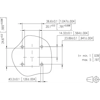 METZ CONNECT 1309413003-E asennussarja C6Amodul RJ45 Keystone -moduuleille