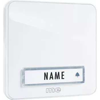 M-E MODERN-ELECTRONICS KTA-1 W ovikellopainike, pinta-asennus, valkoinen