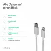 Flexline USB-C – Lightning PD latauskaapeli 2m valkoinen FL31-13053