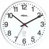 PEWETA radio-ohjattu seinäkello muovi valkoinen 30 cm (51.130.311)