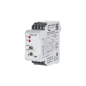METZ CONNECT 110668132722 tehon rele valkoinen 24V DC 2PDT 8A PCB-asennus