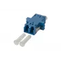 METZ CONNECT 15090074-I LC Duplex - SC Simplex hybridi kuituadapteri, Single-Mode OS2, sininen
