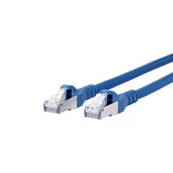 METZ BTR NETCOM CAT 6A S/FTP RJ45 verkkokaapeli, 7 m, sininen, Snagless 1308457044-E