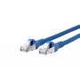 METZ BTR NETCOM CAT 6A S/FTP RJ45 verkkokaapeli, 7 m, sininen, Snagless 1308457044-E