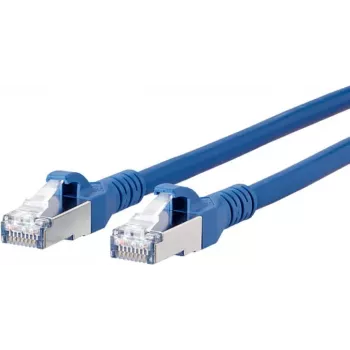 METZ BTR NETCOM CAT 6A S/FTP RJ45 verkkokaapeli, 7 m, sininen, Snagless 1308457044-E