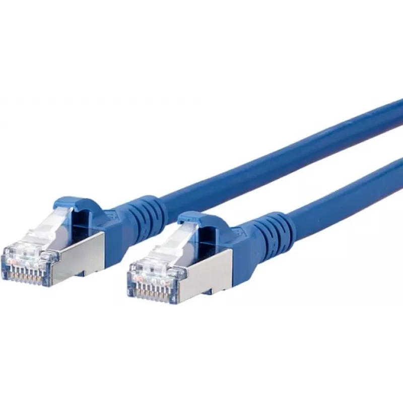 METZ BTR NETCOM CAT 6A S/FTP RJ45 verkkokaapeli, 7 m, sininen, Snagless 1308457044-E