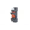 METZ CONNECT RM 21/21 230VAC liitäntärelemoduuli LED-valolla, 2 vaihtokosketinta, DIN-kisko 11050705