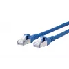 METZ BTR 130845A044-E Cat.6 kytkentäkaapeli, AWG26, 2x RJ45, 10 m, sininen