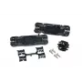 HellermannTyton 435-01652 push-in-johdinliitin, 3-napainen, musta, 0,5-2,5mm², 450V, 24A, työkaluton, EN 60998